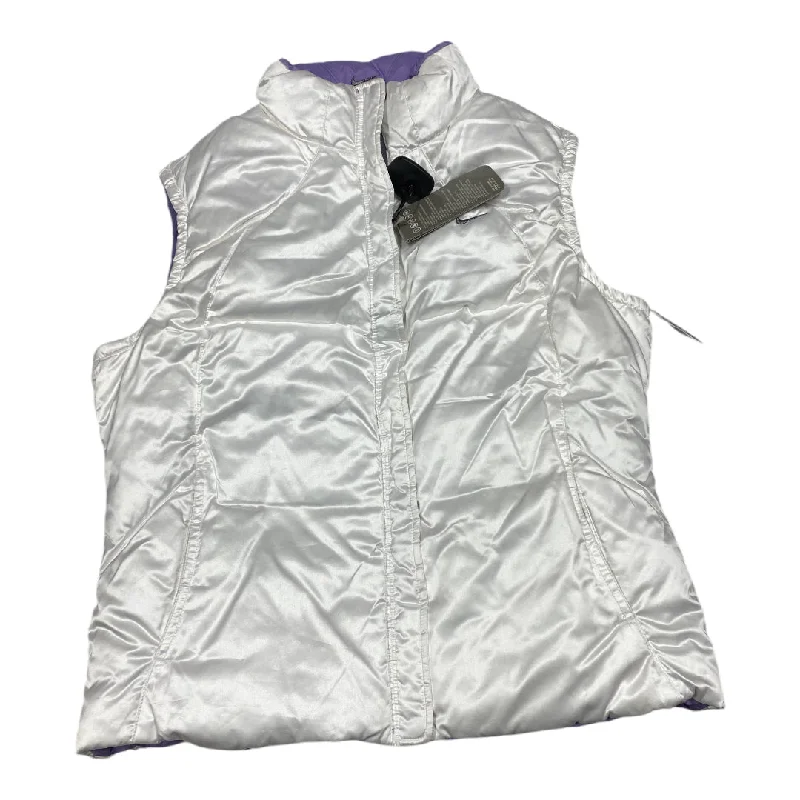 Vest Puffer & Quilted By Nike In Purple & White, Size: Xl Streetwear Style