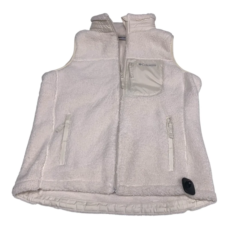 Vest Faux Fur & Sherpa By Columbia In Cream, Size: Xl Dynamic Men's Glow