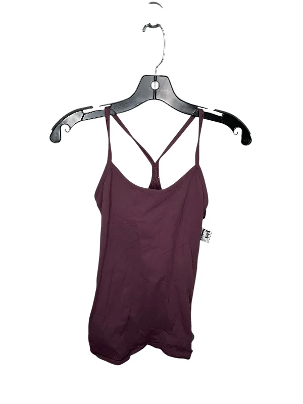 Athletic Tank Top By Lululemon In Maroon, Size: 6 Trendy Men's Bucket