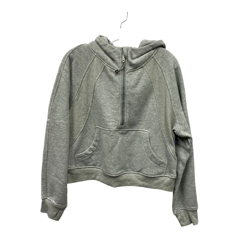 Sweatshirt Hoodie By Trendy Queen In Grey, Size:M Tough Men's Military