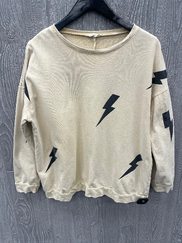 Sweatshirt Crewneck By Easel In Beige, Size: S Dynamic Men's Glow