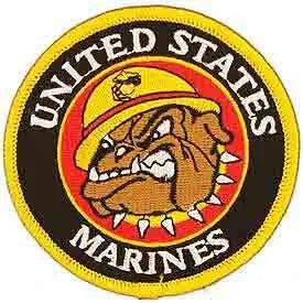 Patch USMC Bulldog Streetwear Style