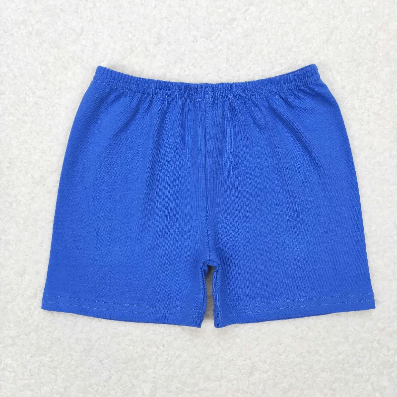 SS0276 Pure cotton blue shorts high quality wholesale China kids clothing girls Minimalist Men's Casual 