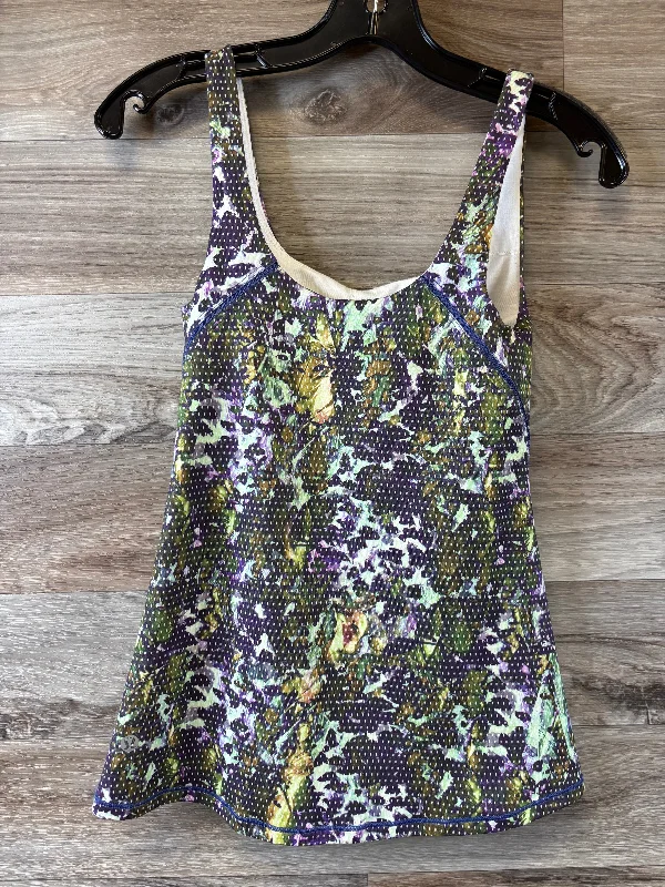 Athletic Tank Top By Lululemon In Green & Purple, Size: S Casual Men's Short