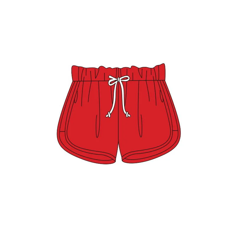 preorder  SS0155 Red  Girls Shorts Pants Practical Men's Multi