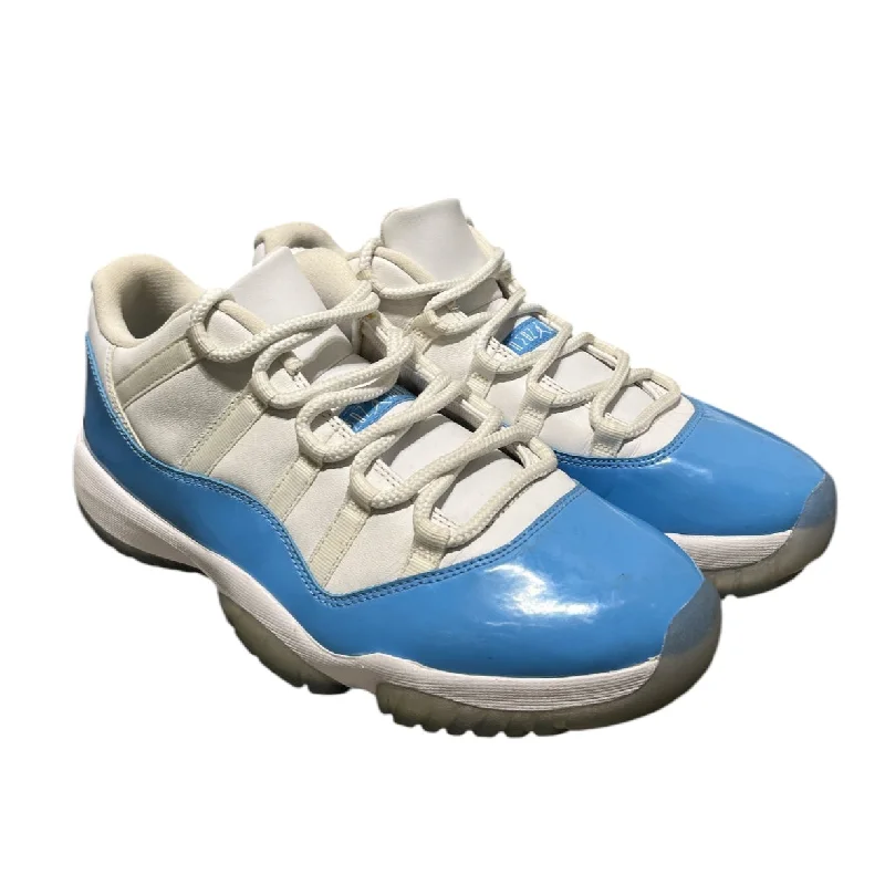 NIKE/Low-Sneakers/US 10.5/Leather/WHT/Air Jordan Retro 11 Sharp Men's Italian